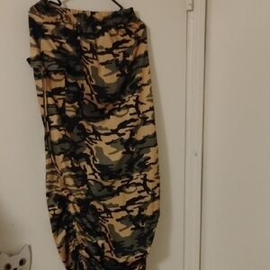 Camouflage Print Women's Skirt